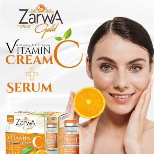 Whitening Cream with Vitamin C - Anti-Aging & Brightening Solution - Curerology