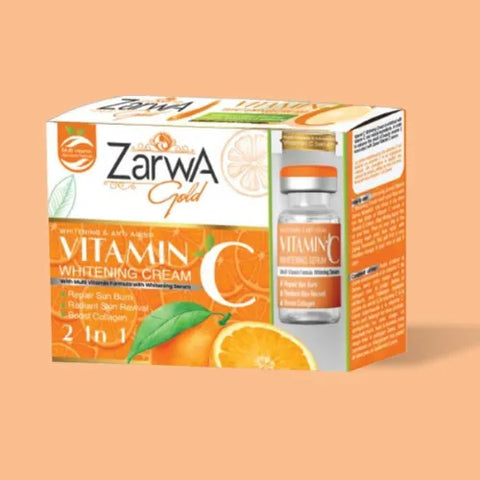 Whitening Cream with Vitamin C - Anti-Aging & Brightening Solution - Curerology