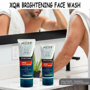 Brightening face wash with smooth liquid formula - removes dirt, oil, and makeup