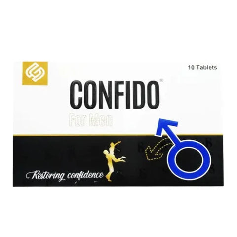 Confido Tablets for Men - Restoring Confidence (90 Tablets) - Curerology