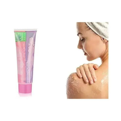 Revitalize Your Skin with 100ml Dead Skin Remover Face & Body Scrubbing Gel - Curerology