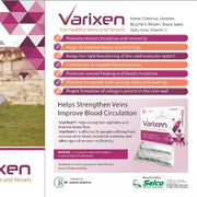 Varixen - For Healthy Veins and Vessels, Promotes Blood Circulation - Curerology